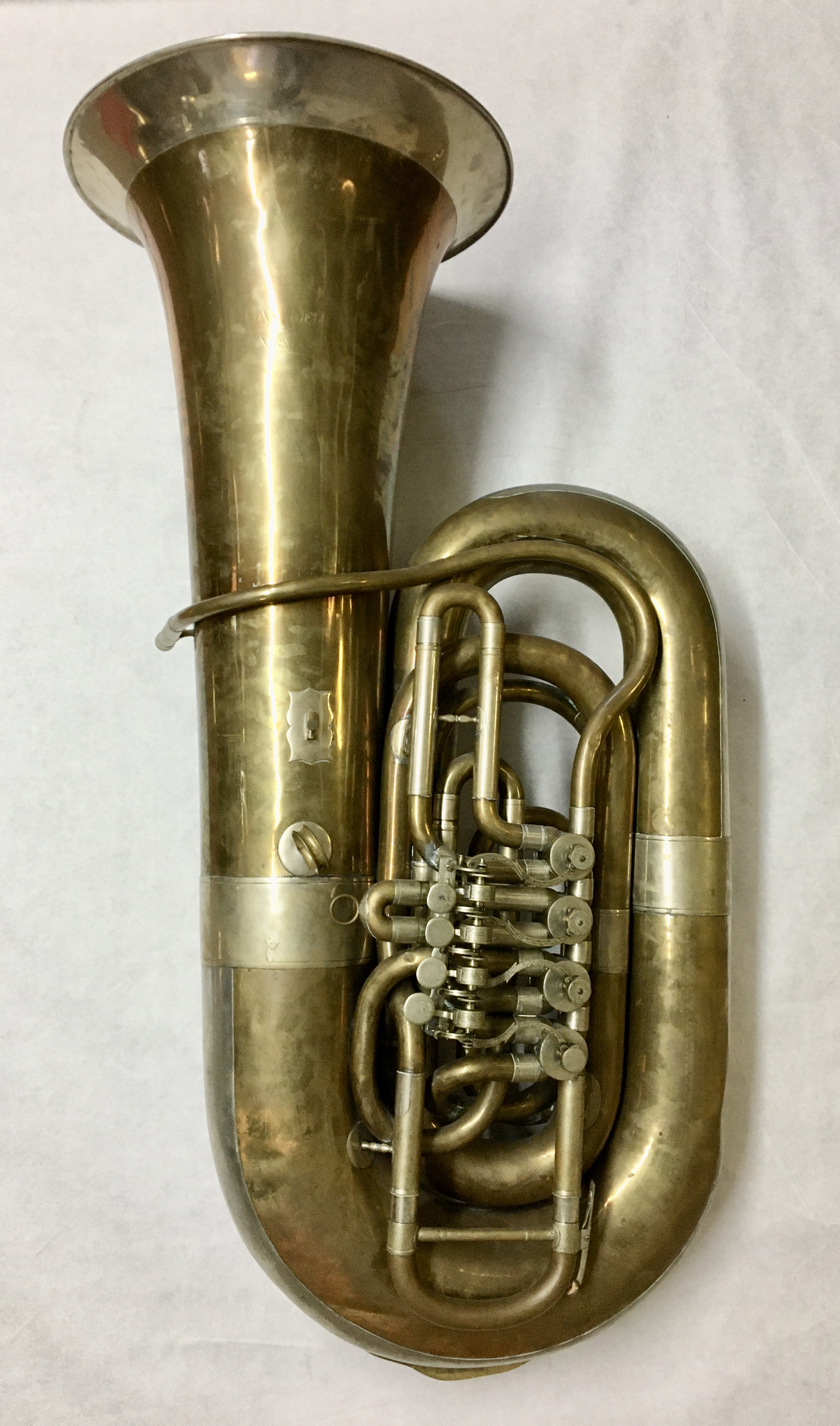 Riedl, BB flat tuba, 4 rotary, ca.1900 | V & E Simonetti Historic